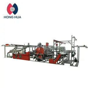 HongHua 2 or 3 layers film to pe foam sheet glue dot laminating compound machine for Sheet or Roll Material