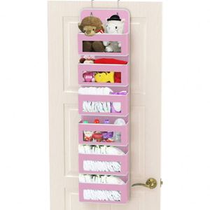 Organisateur suspendu Simple Houseware à 6 poches transparentes pour porte ou mur - Product Image 4