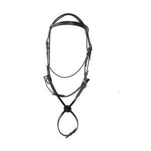 Brida de caballo de cuero negro Premium de alta calidad Fabricantes de productos de caballo Premium - Product Image 1