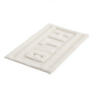 Tapis de bain de luxe en coton pur tufté à motifs floraux, écologiques, durables, avec assurance qualité, prix de gros, lavables en machine - Product Image 1