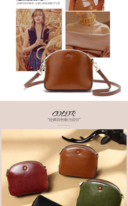 New Trendy Fashion Hand Bag Female Ladys Genuine Leather <b>Cute</b> Girls Crossbody Totes Messenger Bag <b>Purses</b> and Handbags for Women - Product Image 3