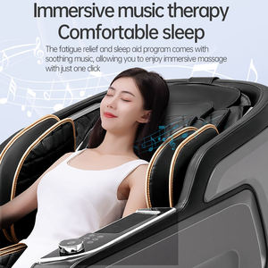 H High Quality OEM Factory Direct Chair <b>Zero</b> <b>Gravity</b> Track <b>Recliner</b> with Heating Airbags Stretch Foot - Product Image 4