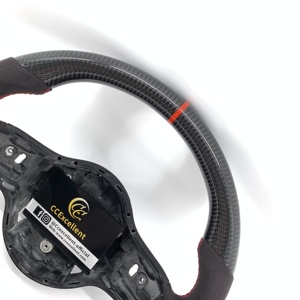 Volant en fibre de carbone personnalisé CCExcellent pour Mercedes AMG A35 <span class=keywords><strong>A45</strong></span> <span class=keywords><strong>GT</strong></span> WI77 C190 C63S W205 CLA35 W222 W257 W213 C43 CLA W118 - Product Image 4