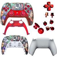 Coque de remplacement avant et arrière pour manette PS5 – Pièces de réparation pour console de jeu, boîtier de manette, accessoires de boutons DIY