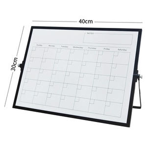 Tableau blanc magnétique double face miniature pliable pour enfants, petit tableau blanc effaçable à sec pour bureau - Product Image 6
