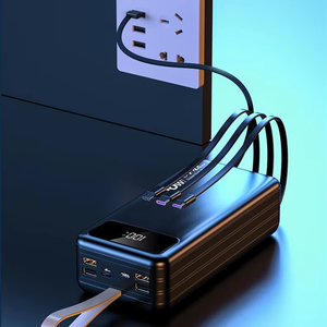 100000mah güç banka 4 Port çıkışı hızlı şarj Pd 100000mah büyük kapasiteli cep telefonu taşınabilir şarj 66W süper hızlı şarj - Product Image 5