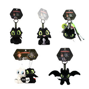 Universel authentique comment dresser votre <span class=keywords><strong>dragon</strong></span> édenté série peluche poupée pendentif nuit fureur lumière fureur poupée pendentif sac - Product Image 1