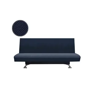 YMG hot selling waterproof Futon cover Sofa Bed Cover high Stretch Sofa Slipcover Armless Sofa Cover NAVY BLUE