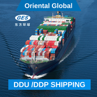 Agent maritime chinois à bon prix, services d'expédition maritime de la Chine vers les Émirats arabes unis, porte à porte, LCL + Express, 20-35 jours