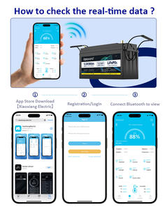 Batteria al litio 200ah 12v batteria personalizzata 24v 36v 48v lifepo4 ciclo profondo per la casa Stytem di accumulo di energia - Product Image 4
