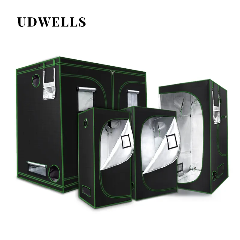 Uddwells Phát Triển Lều Assesoire Complet Hoàn Chỉnh Kit 200Cm Tốt Nhất Cho 4 Cây Trong Nhà 60X60 Zelt Grow Lều