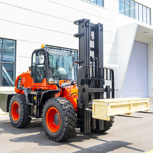 Miễn phí vận chuyển bốn bánh xe ổ đĩa ngoài trời nhỏ gọn 5t DIESEL EPA động cơ off road xe nâng xe tải cho tất cả các địa hình gồ ghề cho kho - Product Image 1