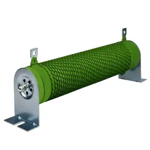 Tubo di porcellana vernice verde avvolgimento ad alta potenza resistenza del freno di loadaging RX20 4000w resistenza del cavo