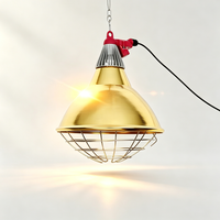 Lampe chauffante pour bétail, lampe chauffante pour poulailler avec grille de protection