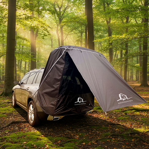 Tente de camping arrière imperméable pour SUV/<span class=keywords><strong>Van</strong></span>, <span class=keywords><strong>auvent</strong></span> pliable en polyester pour <span class=keywords><strong>hayon</strong></span> de voiture de tourisme - Product Image 3