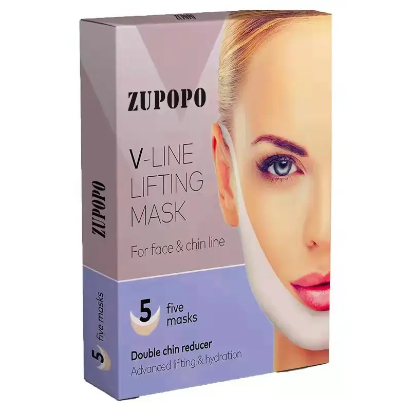 V Line Face Mask Neck Mask Chin Up Patch Face Lift Double Chin Reducer V-line Face Lifting Brand Contour Tightening Firming Mask
