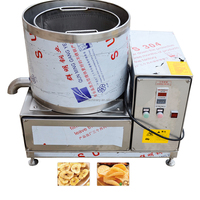 Déshydrateur centrifuge industriel en acier inoxydable 304 pour fruits, machine de traitement pour frites et légumes en tranches