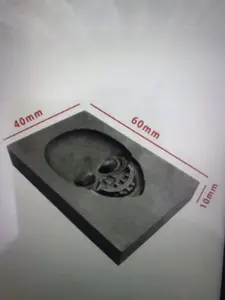 Graphit förmige Form, hoch temperatur-und korrosions beständig, Yuanbao geschmolzene Gold-und Silber metall form, Ölnut umkehr mo