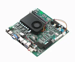 Zunsia 10th Comet lake-u işlemci Celeron 4205U anakart DDR4 4k ekran endüstriyel Mini PC Itx anakart Mini bilgisayar Wifi