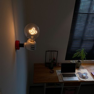 Mickey Mouse Handheld Wall Lamp E27 <b>Led</b> Switch Control For <b>Bedroom</b> Children Room Night <b>Light</b> 17x23cm - Product Image 2