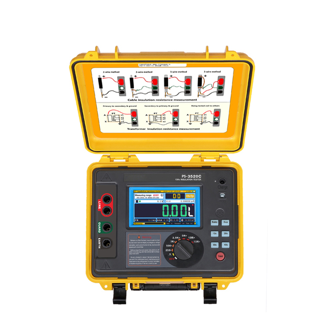 Digital High Voltage Insulation Resistance Meters Tester