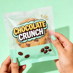 Custom Printed Design Logo Food Grade Baking Packaging <strong>Bread</strong> <strong>Bag</strong> Laminated Plastic Small Clear Heat Sealing Plastic Cookie <strong>Bag</strong> - Product Image 6
