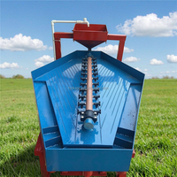 Equipo de prospección de oro a pequeña escala en venta: Kit portátil de prospección fluvial con mesa vibratoria Gemini estriada