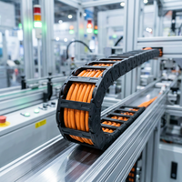Câble d'alimentation servo PrimePro 10M Cycles Comp |   3-en-1 Pwr+Sig+Brake |   Hi-Flex SHLD PUR Drag |   Orange RAL 2003 |   Robotique et qualité CNC