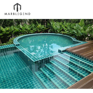 Chine <span class=keywords><strong>prix</strong></span> de gros vert glace crackle céramique carreaux de mosaïque de <span class=keywords><strong>piscine</strong></span> - Product Image 3