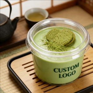 Vasos de Plástico PP de Pared Simple de 8oz, 10oz, 22oz, 30oz y 90mm con Impresión UV para Servir Matcha y Postres - Product Image 6