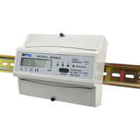 Medidor de Energía Eléctrico GSM, Medidor de Energía Digital Inalámbrico con Enchufe del Reino Unido para Energía Eléctrica