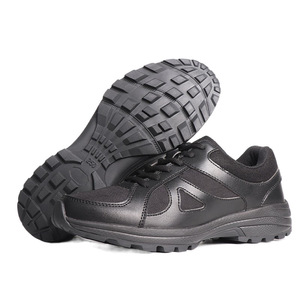 Chaussures d'entraînement pour hommes, semelle extérieure en caoutchouc EVA noir, printemps automne, randonnée en plein air, résistantes à l'usure, antidérapantes, talon bas, fitness, cross-training - Product Image 5