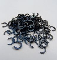 M1.2-M15 DIN6799 Black Zinc Spring Steel E Circlip Retaining Ring C Clips ZN Brand Automotive & Heavy Industry Use