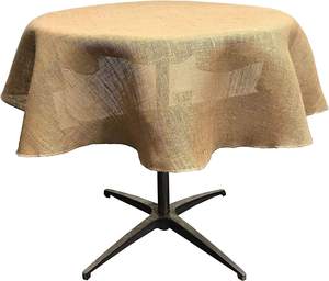 <span class=keywords><strong>Mantel</strong></span> redondo <span class=keywords><strong>de</strong></span> arpillera <span class=keywords><strong>de</strong></span> cáñamo personalizado, cubierta <span class=keywords><strong>de</strong></span> mesa <span class=keywords><strong>de</strong></span> <span class=keywords><strong>yute</strong></span> hecha a mano - Product Image 1