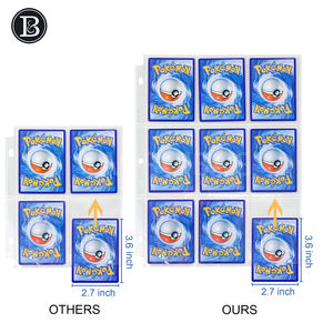 Cartes pokémon Scrapbook, grandes cartes à collectionner, Album de capacité, porte-cartes, dossier, étuis, livre - Product Image 3