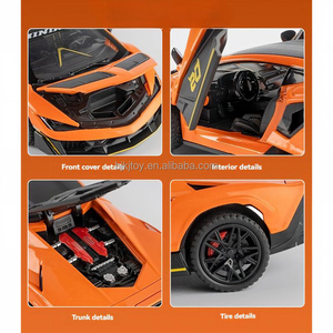 Coche de Juguete de Metal a Escala 1:32, Modelo de Coche de Carreras <span class=keywords><strong>Rambo</strong></span> Super Racing, Simulación de Aleación con Sonido y Luz, Regalo - Product Image 5