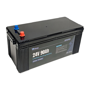 24V 90Ah 1100CCA LiFePO4 Marine Startbatterij - IP65 Waterdicht, Schokbestendig, Ideaal voor Commerciële Boten & Visvaartuigen - Product Image 6