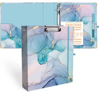 Carpeta archivadora de hojas sueltas para papel A4, organizador de archivos multifuncional creativo con divisores, suministros al por mayor, modelo China