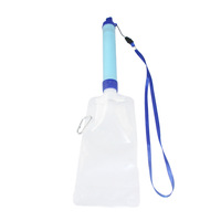 Purificateur d'eau extérieur, filtre de premiers secours pour la survie en milieu sauvage, dispositif de consommation d'eau, logo personnalisable