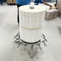 Logement lenticulaire modulaire de filtre de Profondeur-pile d'acier inoxydable de prix usine pour la cave et la brasserie
