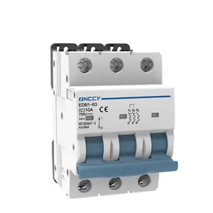 Onccy High Quality Plug-in MCB 1p 2p 3p 4p 16-63A 10ka CH Miniature Circuit Breaker