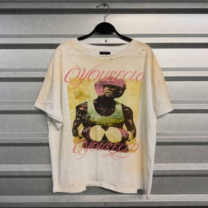 QYOURECLO T-Shirt da Uomo Personalizzate in Cotone con Stampa Grafica, Effetto Vintage e Oversize, Stile Streetwear - Product Image 1