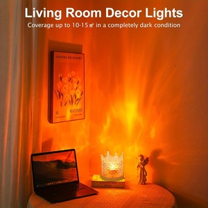Projecteur d'étoiles statiques moderne, lumière LED galaxie avec télécommande, 15 modes de couleur pour la décoration esthétique de la salle de jeux, de la chambre à coucher - Product Image 4
