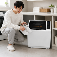 Máquina Automática para Lavar Zapatos con Logotipo Personalizado al por Mayor, Limpiador de Zapatos Eléctrico para el Hogar con Cepillo Suave, OEM ODM