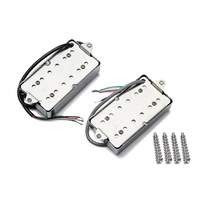 Humbucker chromé de haute qualité pour guitare à Six cordes, Pickups à Double bobine