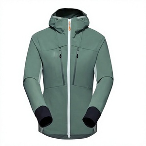 Chaqueta Softshell con cremallera para mujer, venta al por mayor, chaquetas impermeables para exteriores, chaquetas cortavientos multicolores para senderismo para mujer - Product Image 1