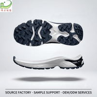 WL Heavy Duty Durable Flexible MD TPR Anti-Slip High Elasticity Outdoor Sole for Hiking Trekking Boots Model 9053-3