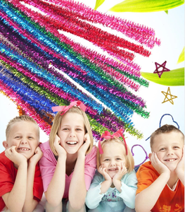 Bâtonnets de nettoyage de tuyaux en vrac, fils multicolores, tiges de chenille, tiges de chenille macaron pour fleurs, bouquets, autres jouets éducatifs - Product Image 3
