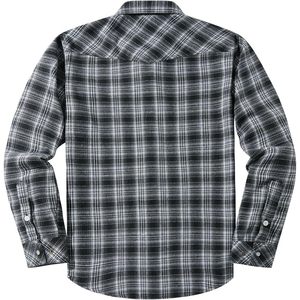FOXA <b>Men's</b> Flannel <b>Shirt</b> Long Sleeve Checkered Plaid Regular Fit Casual Breathable Cotton <b>Western</b> <b>Shirt</b> - Product Image 6