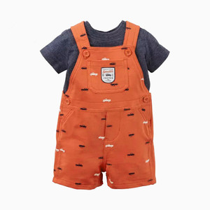 Productos Más Vendidos en Ali: Conjunto de Ropa para Bebé de 1 Año, Camiseta y Overol, de China - Product Image 2